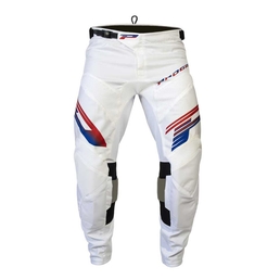 Pantaloni da cross 6015 Bianco/Rosso/Blu