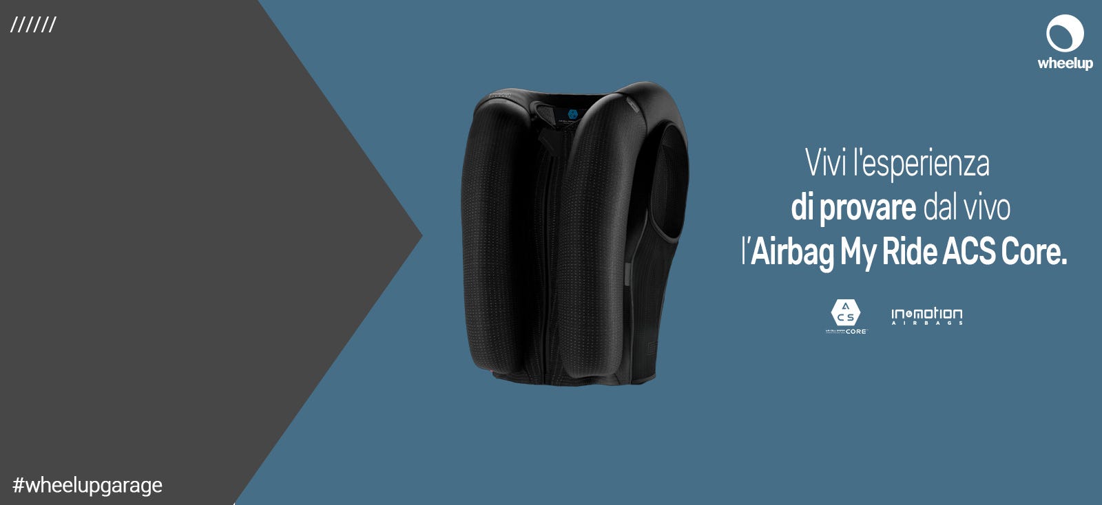 DUBBI SULL'AIRBAG ELETTRONICO? VIENI A PROVARLO DAL VIVO