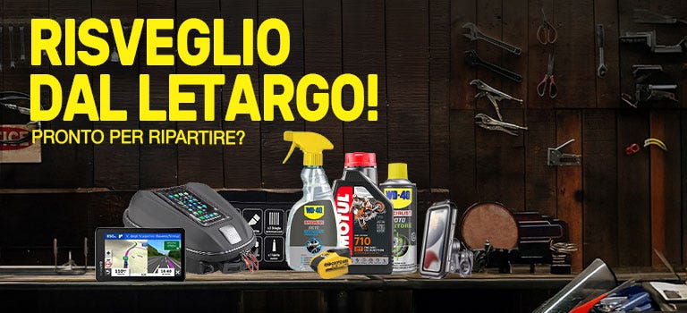 Prepara la moto